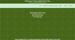 Desktop Screenshot of brevofieldgolf.com